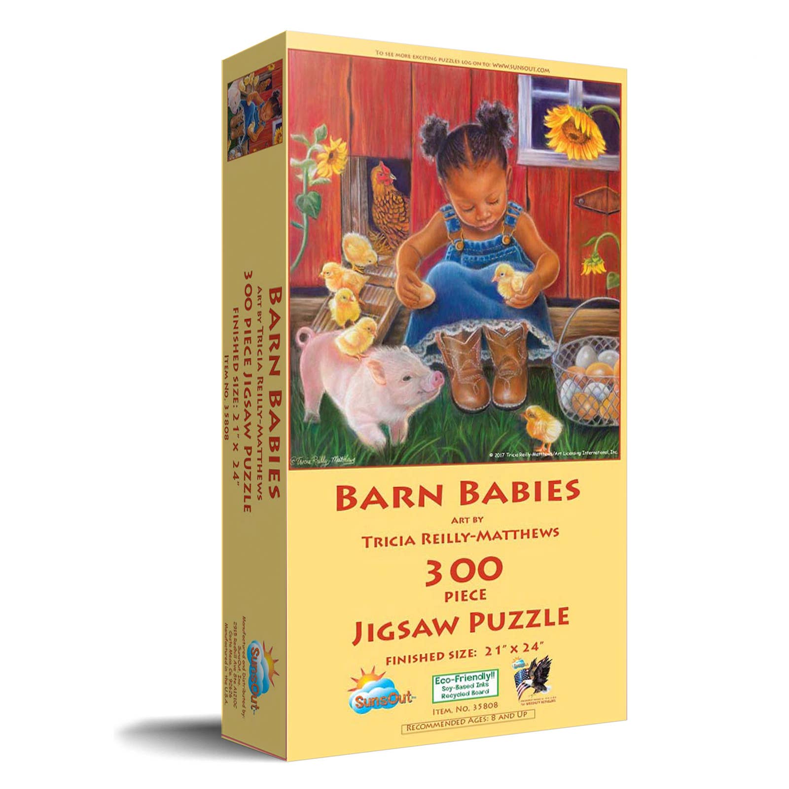 0109 Barn Babies 300 pc Puzzle