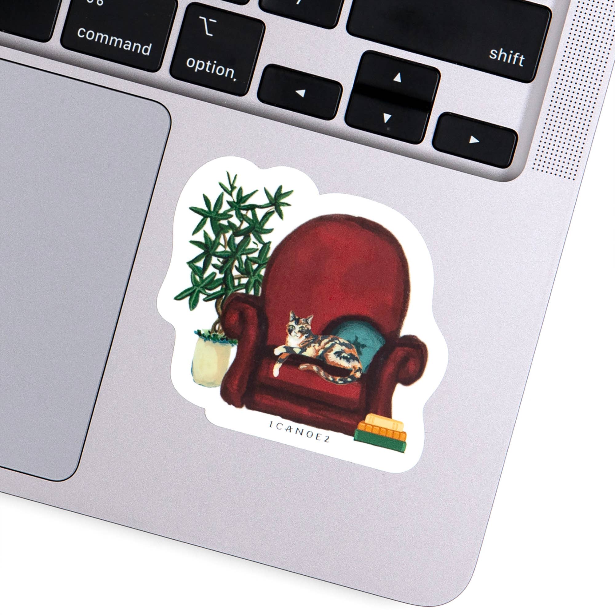 Cozy Cat Decal Sticker