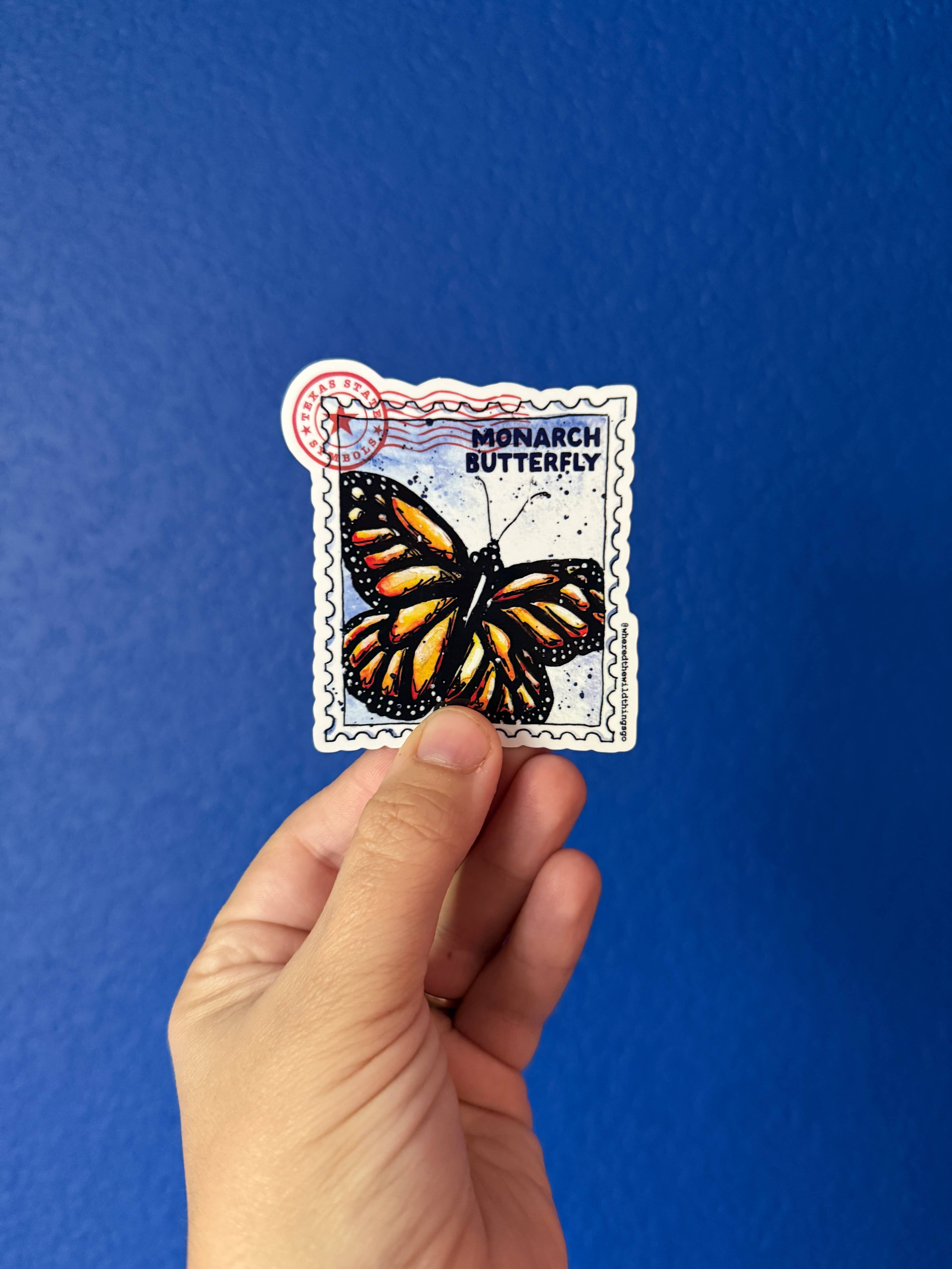 Monarch Butterfly sticker
