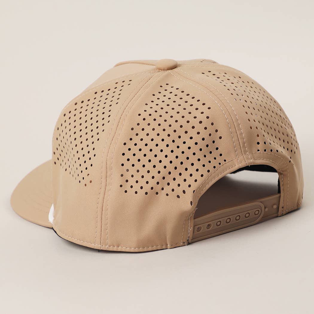 Howdy embroidered premium rope strap trucker hat rope detail