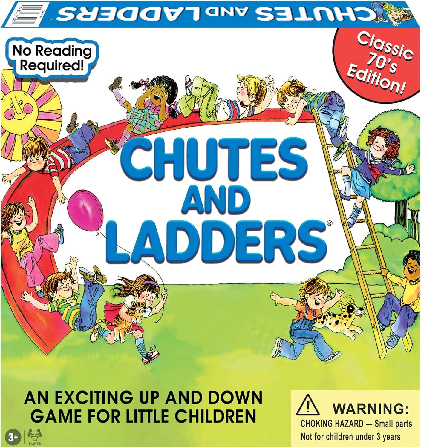 Classic Chutes and Ladders Board Game