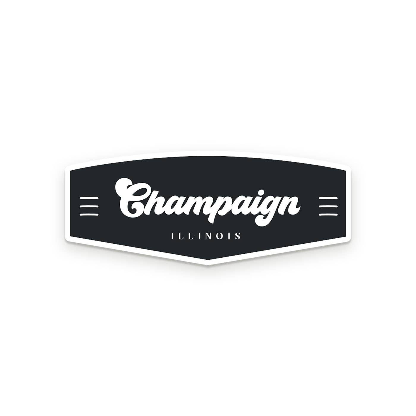 Custom City Retro Sticker