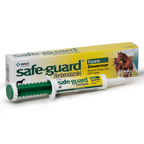 Safe-Guard - (fenbendazole)  Equine Dewormer 25 gram Paste 10%