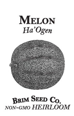 Brim Seed Co. - Ha'Ogen Cantaloupe Melon Heirloom Seed