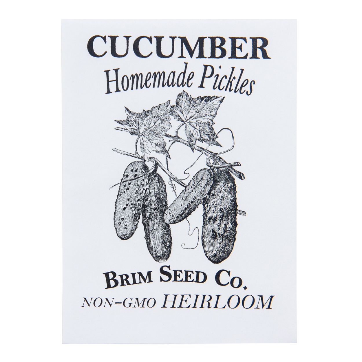 Brim Seed Co. - Homemade Pickles Cucumber Heirloom Seed