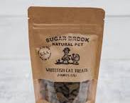 Sugar Brook Whitefish cat treats package
