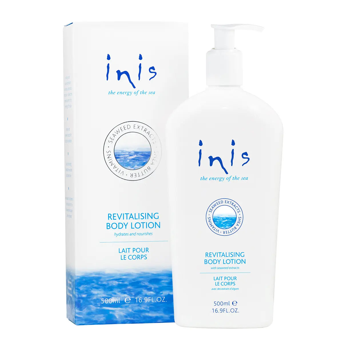 Inis - 16.9oz. Revitalizing Body Lotion Pump Bottle