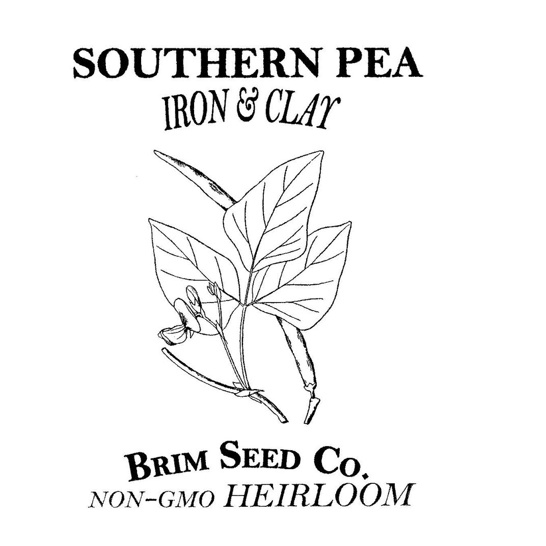 Brim Seed Co. - Iron And Clay Southern Pea Heirloom Seed