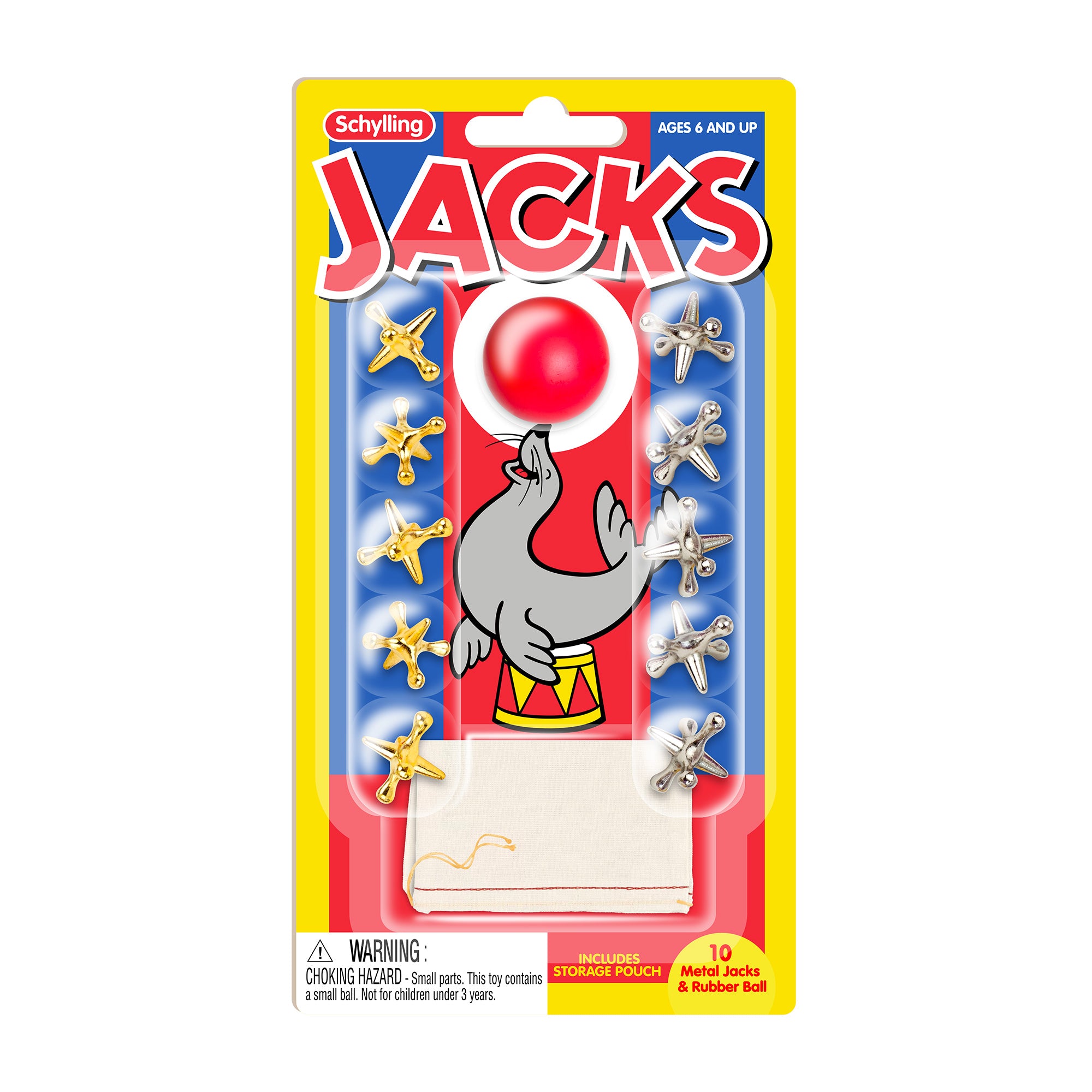 Schylling - Metal Jacks Game