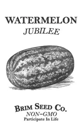 Brim Seed Co. - Jubilee Watermelon Seed