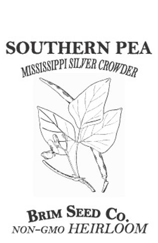 Brim Seed Co. - Mississippi Silver Crowder Southern Pea Heirloom Seed