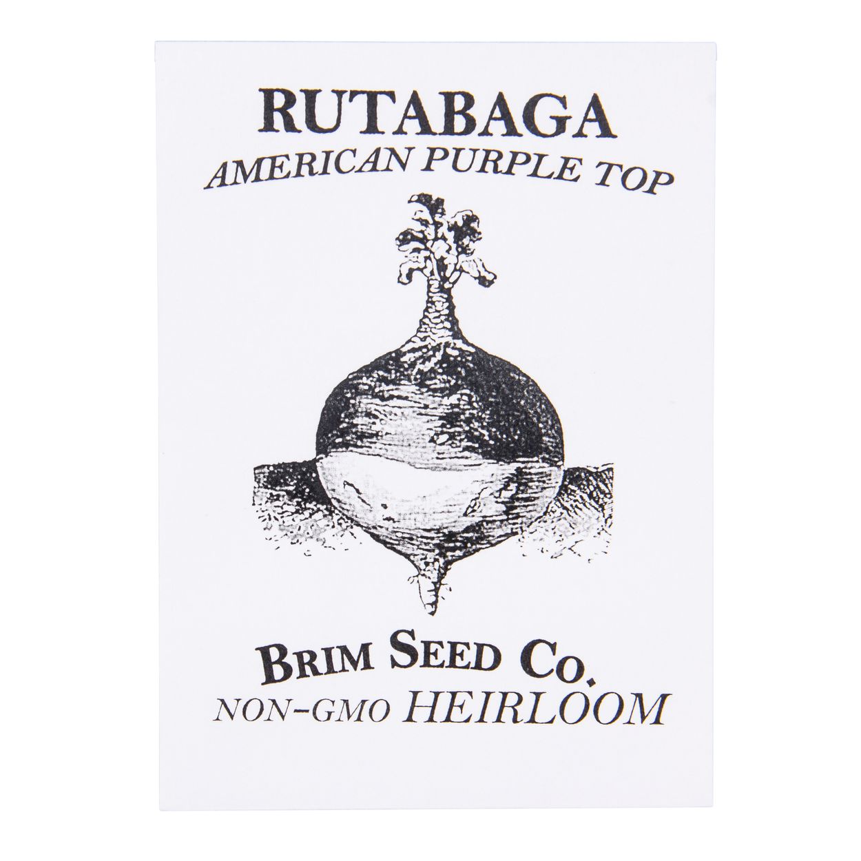 Brim Seed Co. - American Purple Top Rutabaga Heirloom Seed