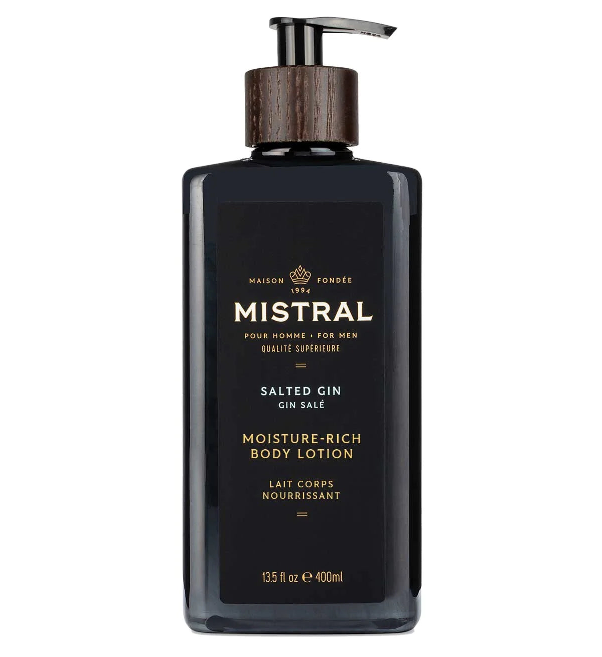 Mistral - Men's Body Lotion - Salted Gin