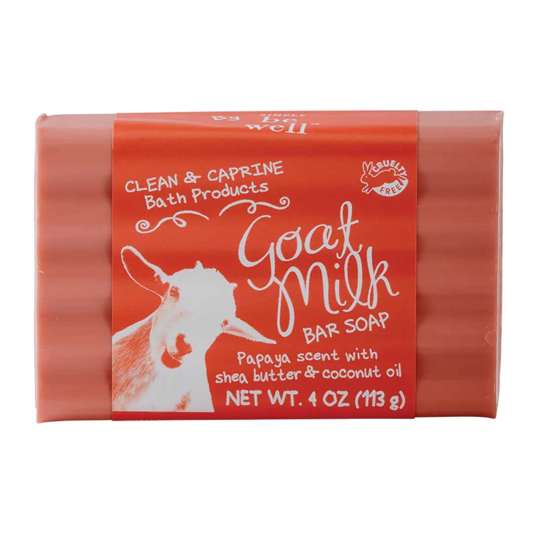 San Fransisco Soap - 4oz. Goat Milk & Papaya Bar Soap