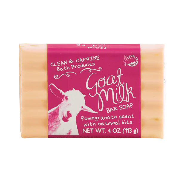 San Fransisco Soap - 4oz. Goats Milk & Pomegranate Bar Soap