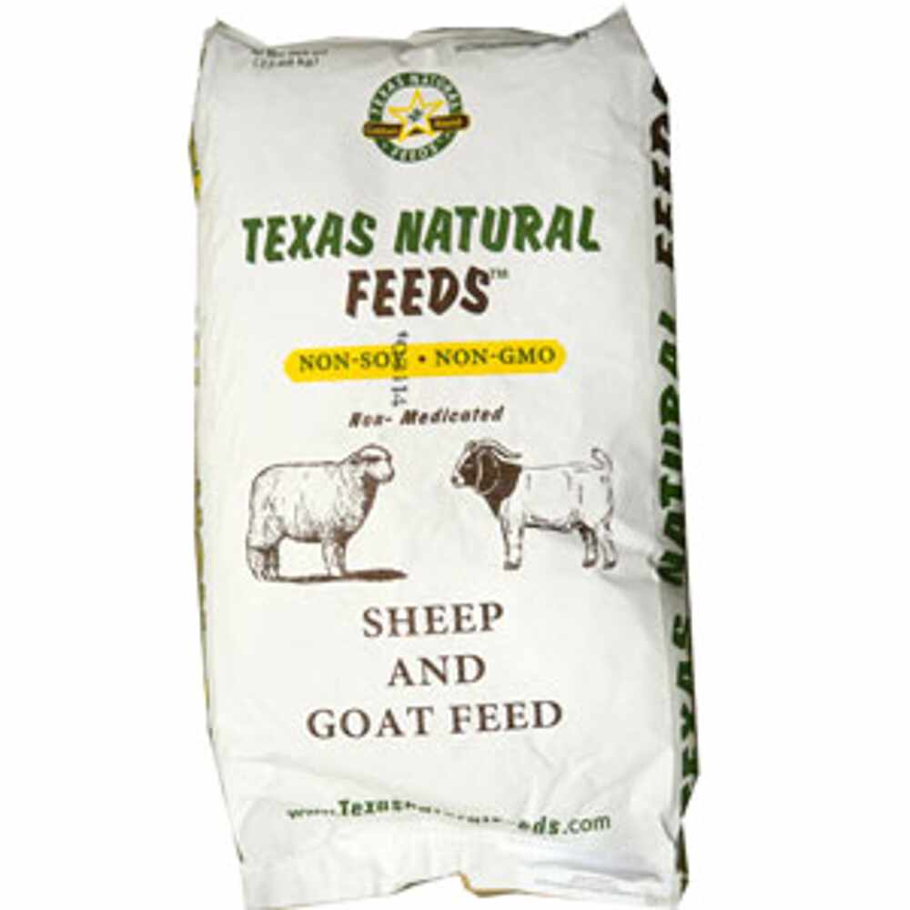 Texas Naturals Sheep and Goat Pellet Non-GMO 50 lb bag
