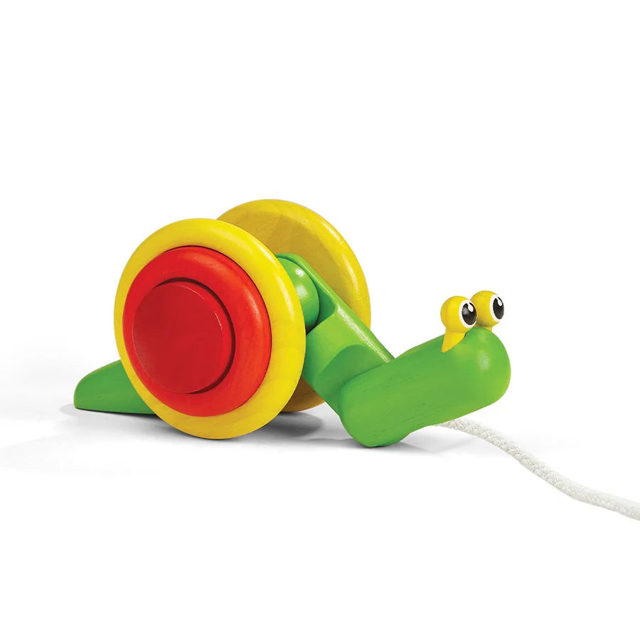 PlanToys - Pull Along Snail