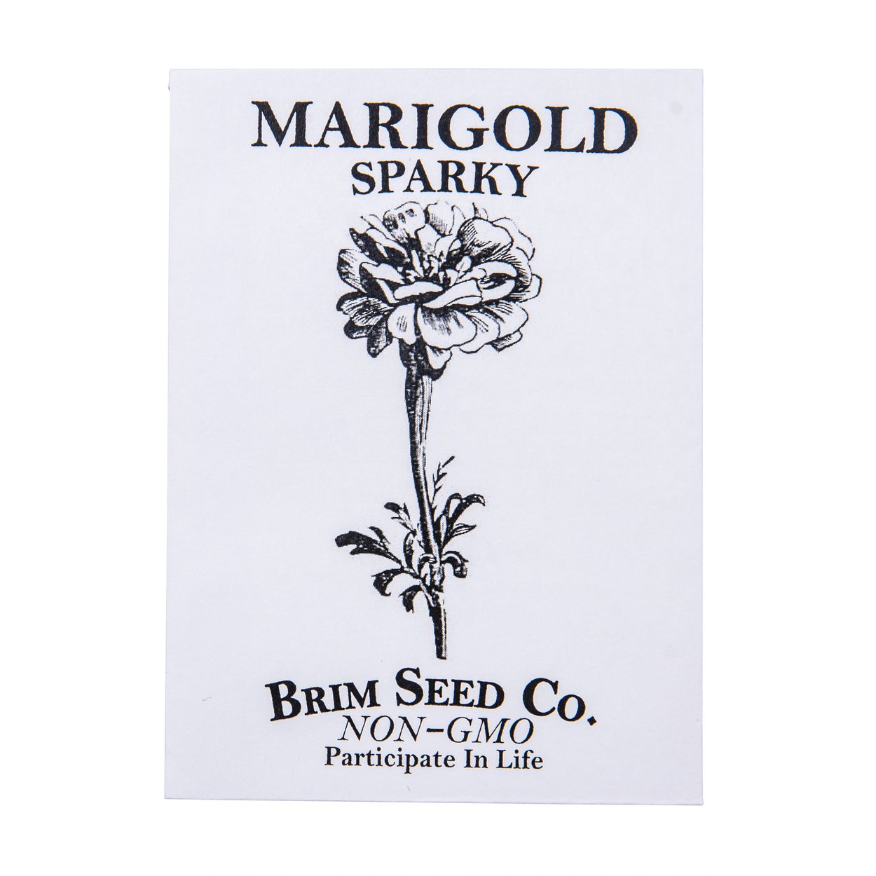 Brim Seed Co. - Sparky Marigold Flower Seed