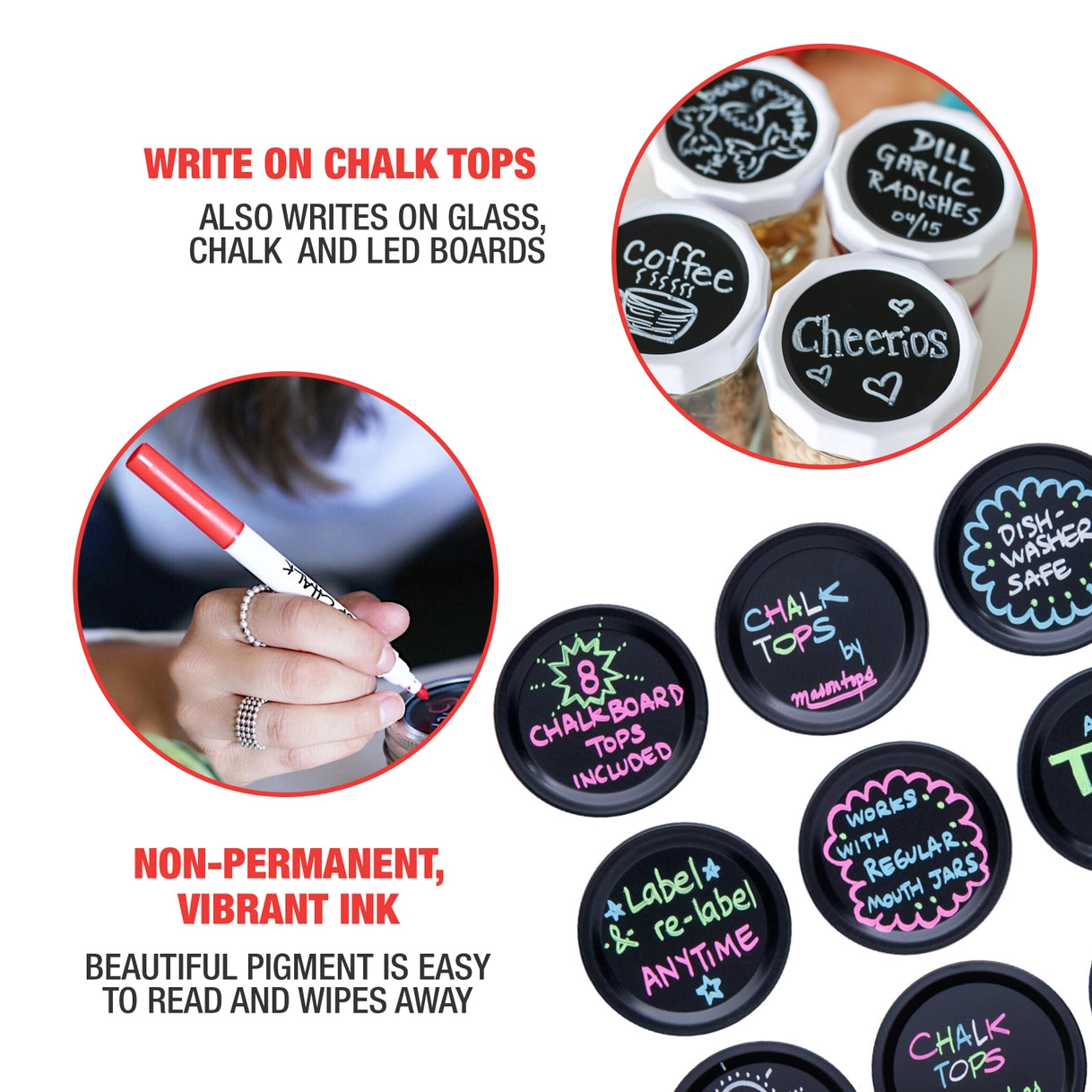 Masontops - Top Chalk Liquid Chalk Markers