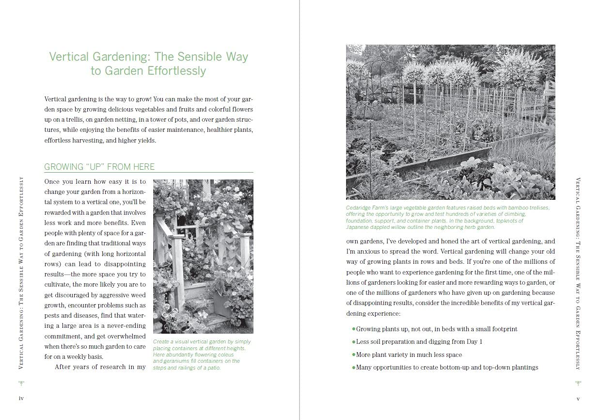 Vertical Gardening: Grow Up, Not Out, for More Vegetables and Flowers in Much Less Space - by Derek Fell