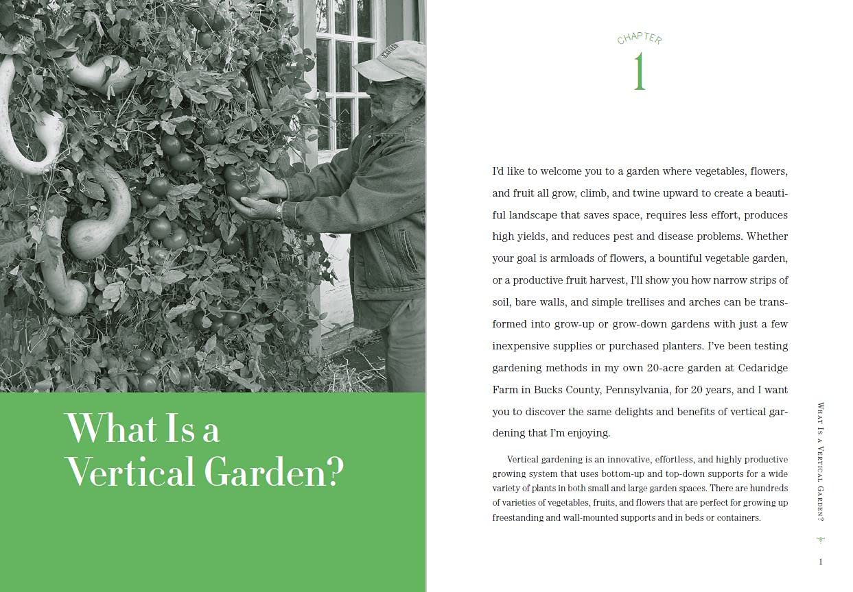 Vertical Gardening: Grow Up, Not Out, for More Vegetables and Flowers in Much Less Space - by Derek Fell