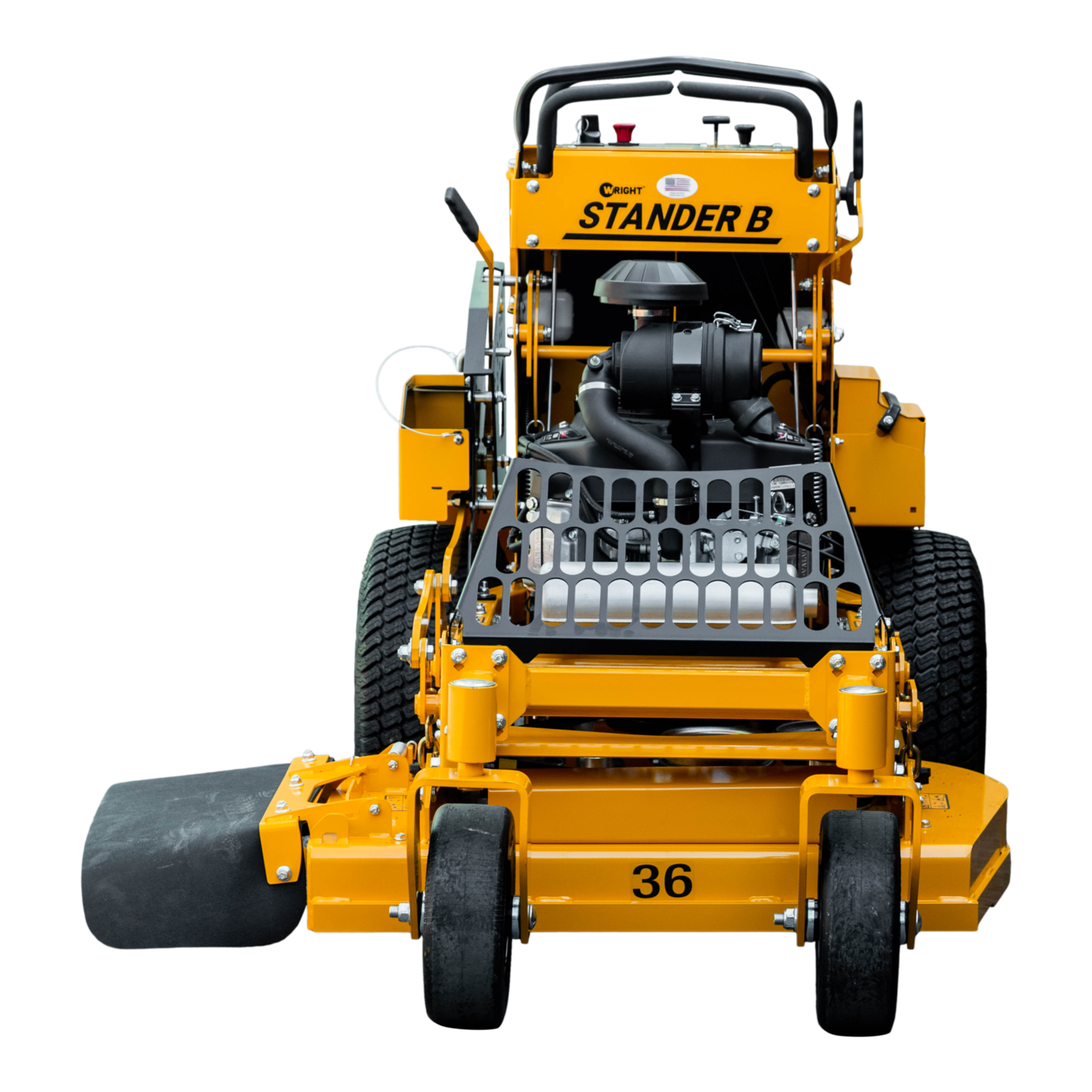 Wright Stander B riding mower front view