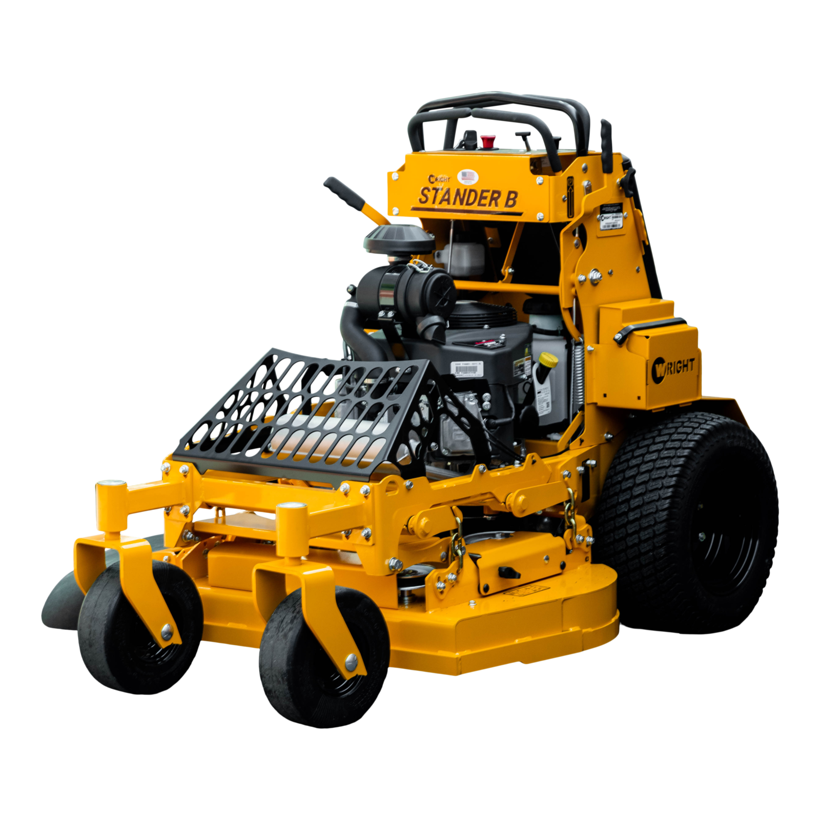 Wright Stander B riding mower side view