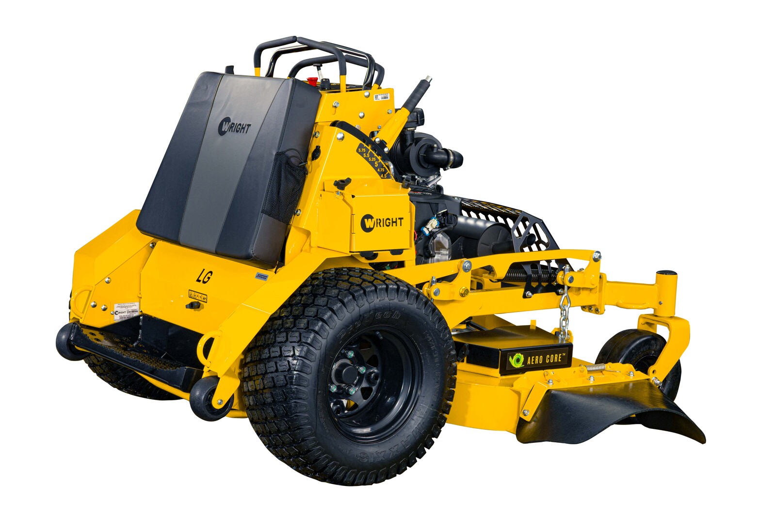 Wright Stander LG riding mower engine detail