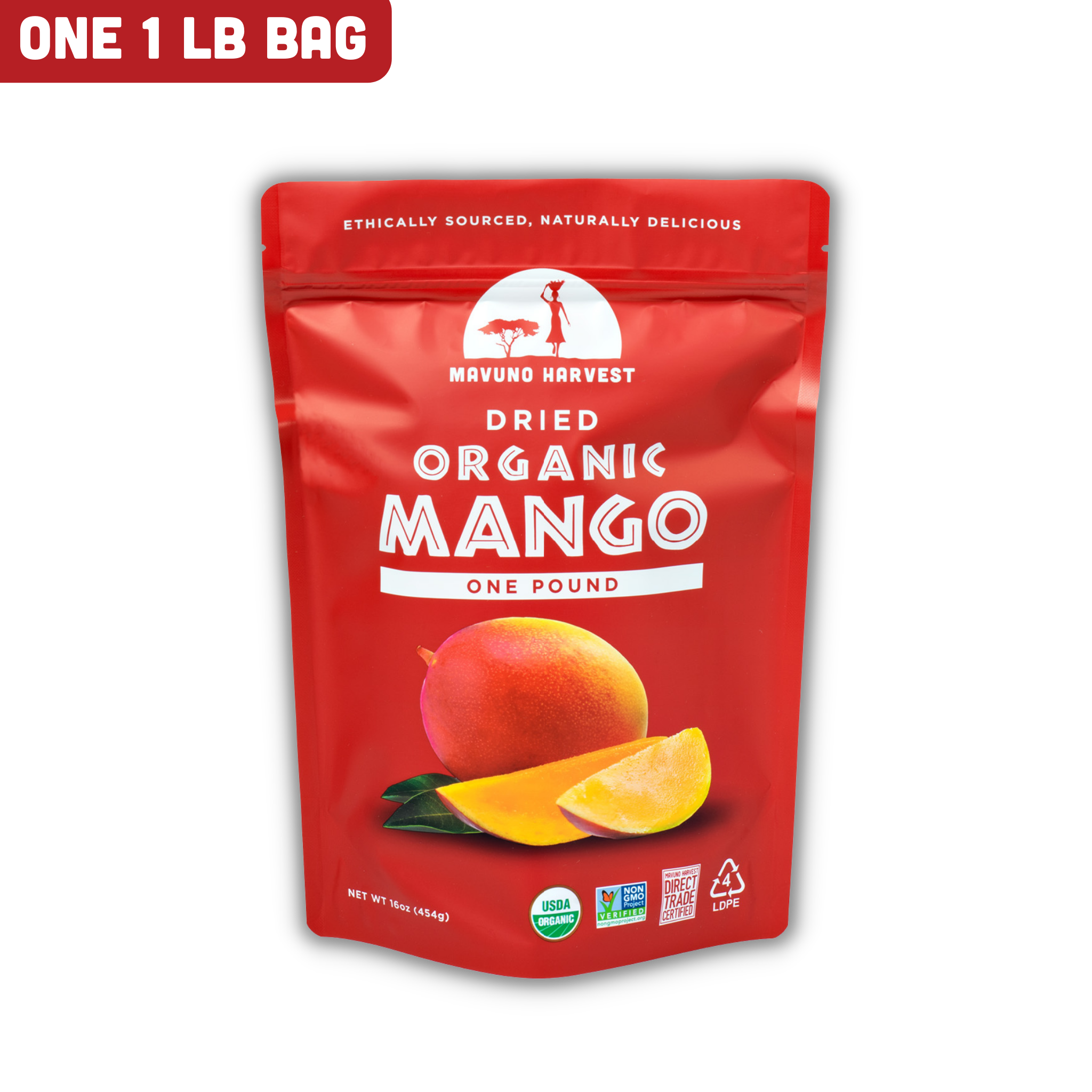 1lb. Organic Dried Mango