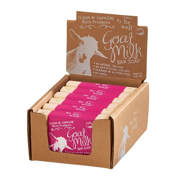 San Fransisco Soap - 4oz. Goats Milk & Pomegranate Bar Soap