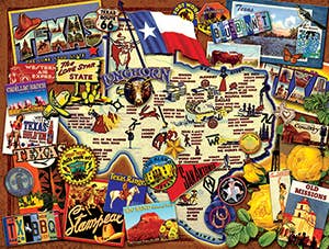 SunsOut - Texas: The Lone Star State Puzzle 500 pc