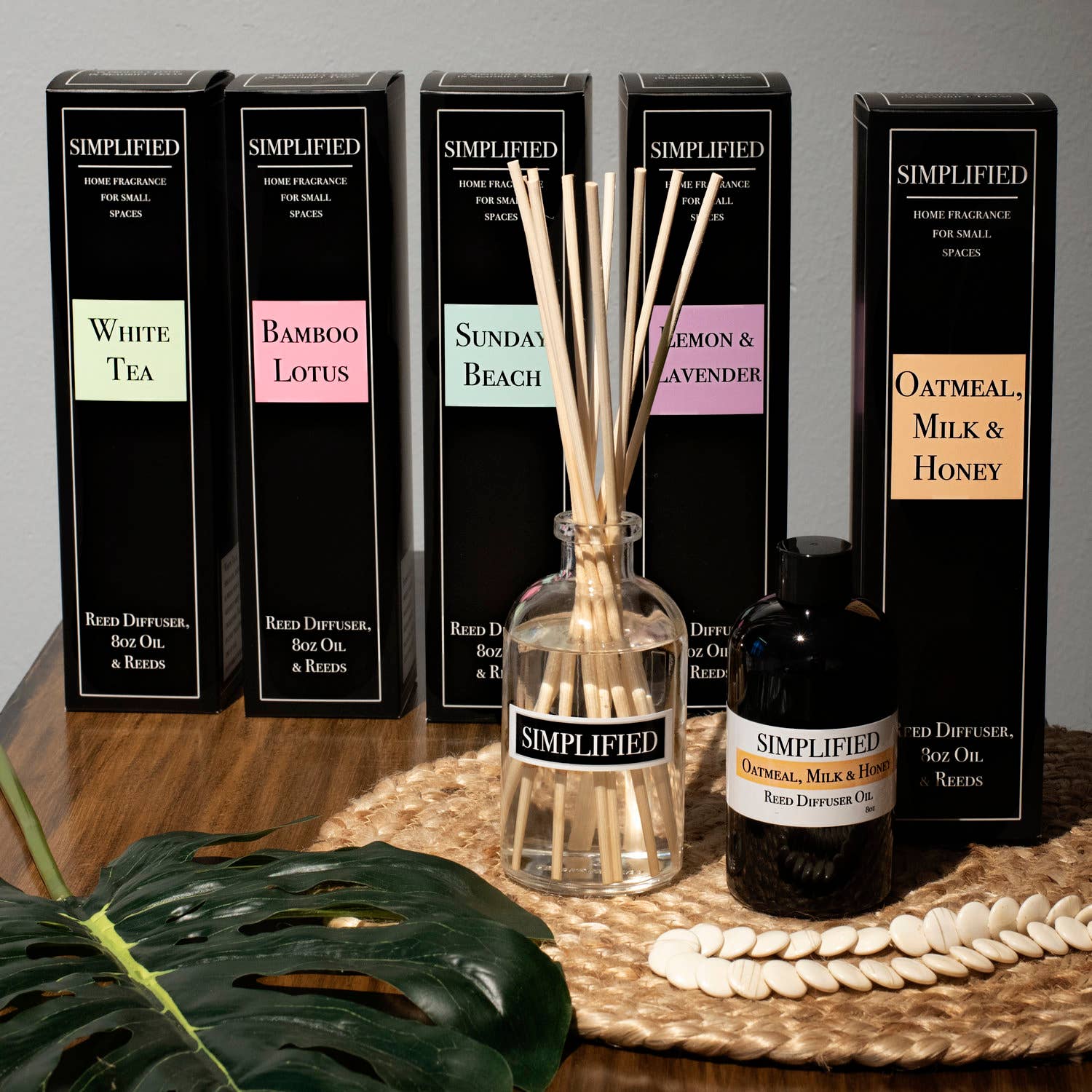 Simplified Soap - Oatmeal, Milk & Honey Reed Diffuser