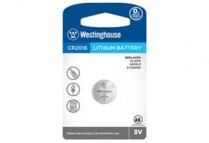 Westinghouse CR2016 3V Lithium Button Cell