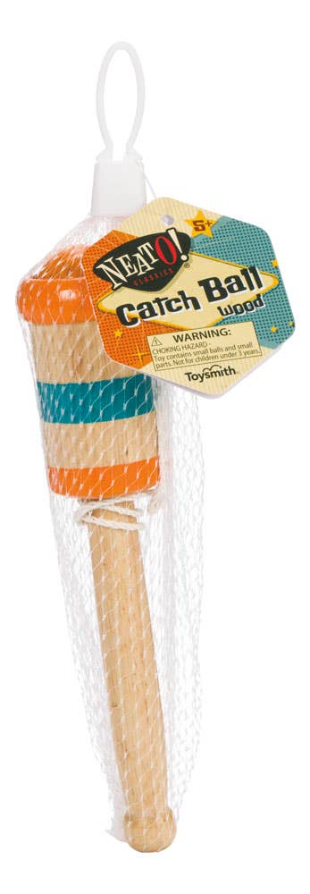 Neato! - Wooden Catch Ball