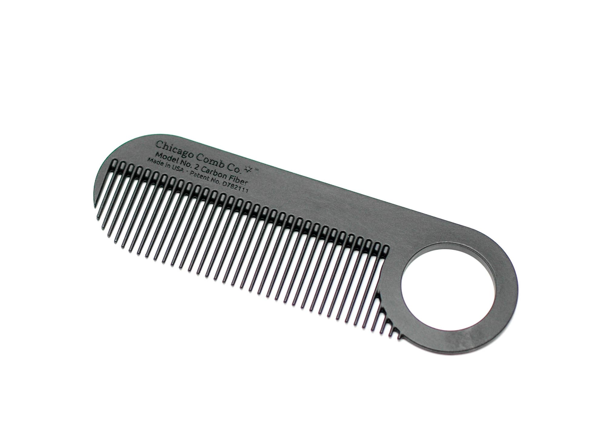 Chicago Comb Co. - Model No 2 Carbon Fiber