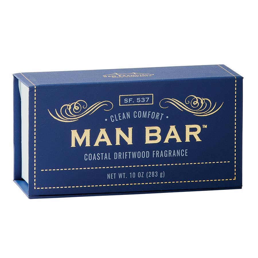 San Fransisco Soap - 10oz. Coastal Driftwood Man Bar