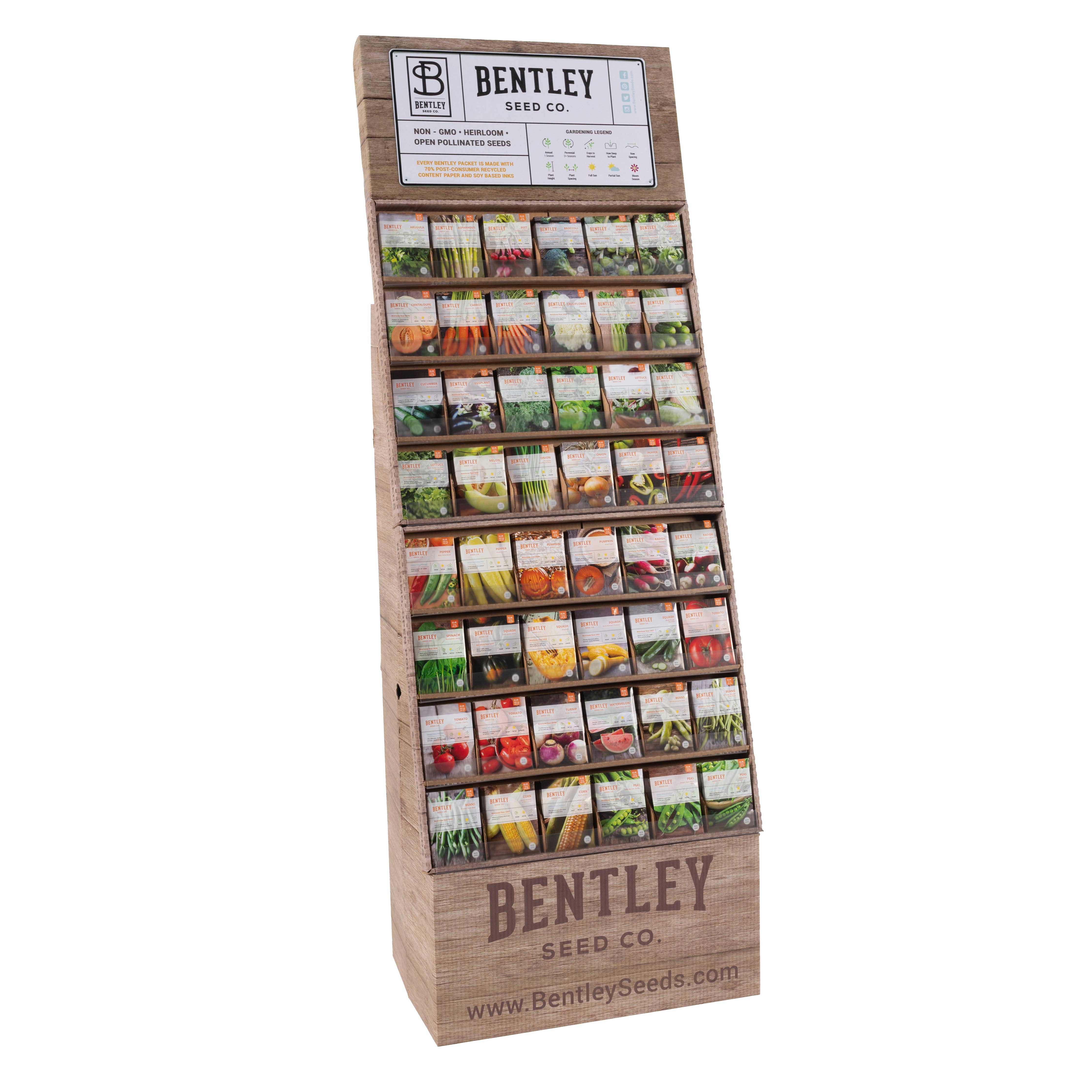 Bentley Seed Co. - Vegetable Seed Packets