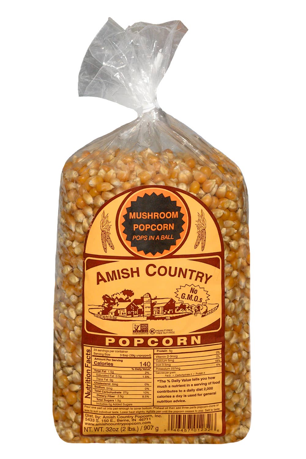 2lb Bag of Mushroom Popcorn