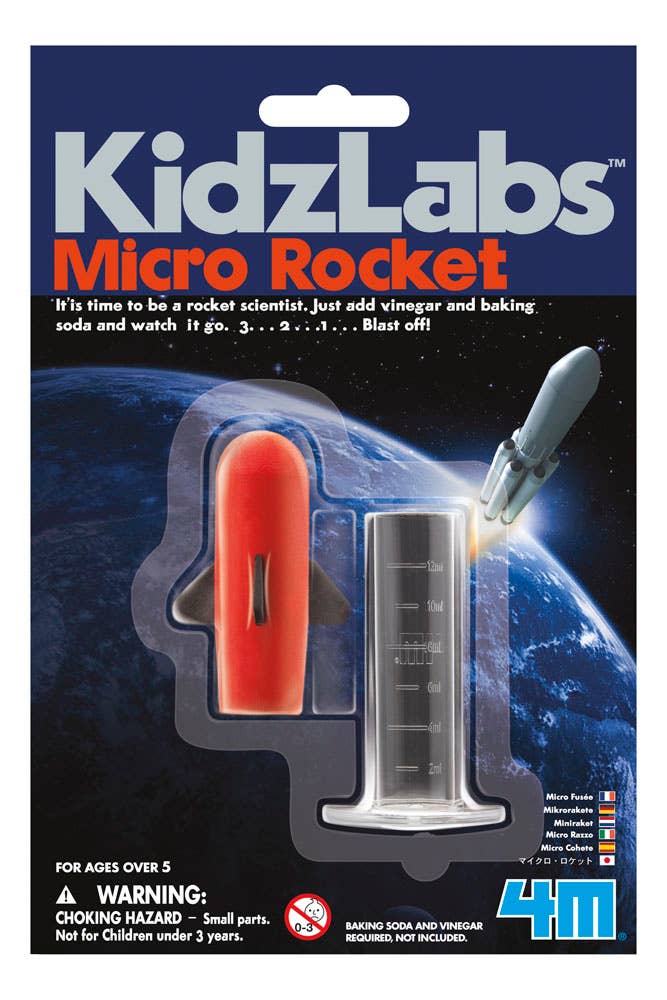 4M - Kidz Labs Micro Rocket Launcher