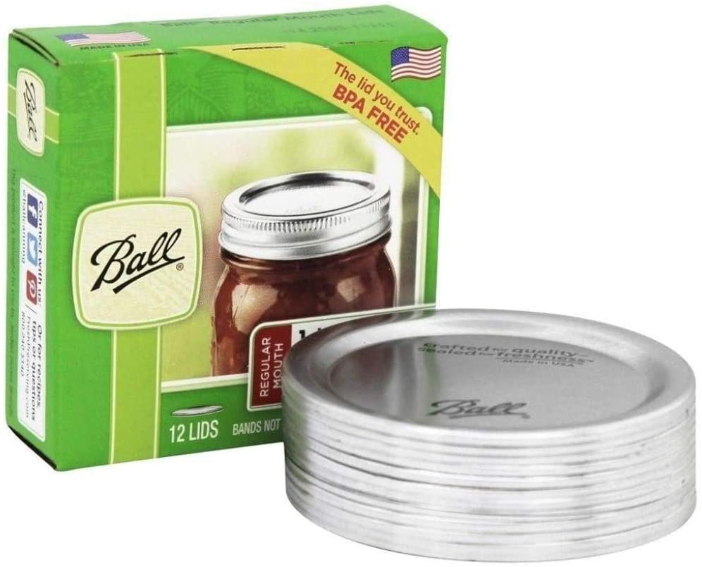 Ball - Regular Mouth Metal Canning Lids