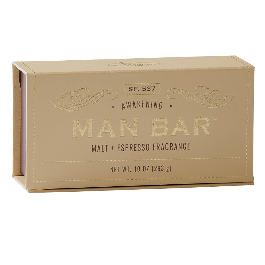 San Fransisco Soap - 10oz. Malt & Espresso Man Bar