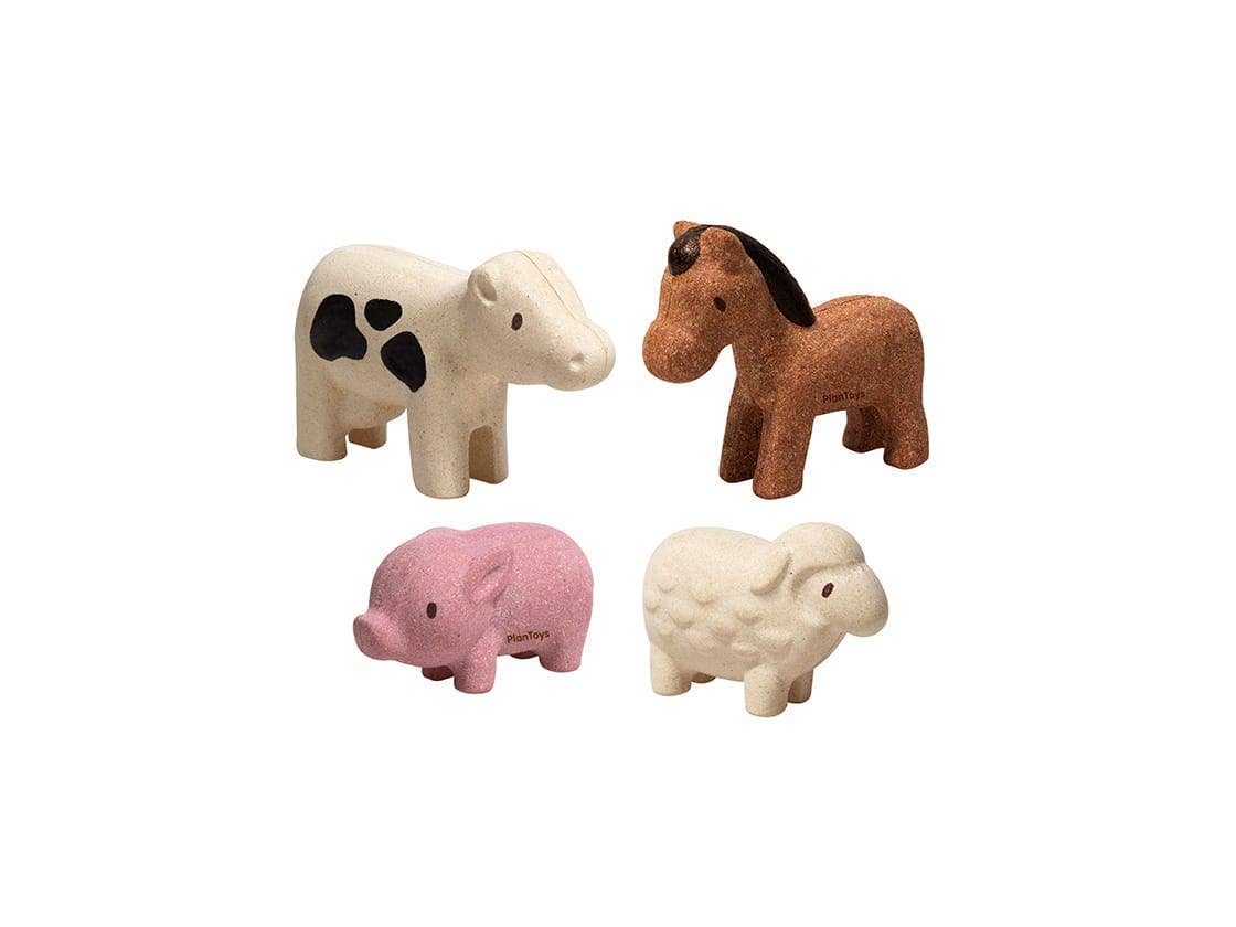 PlanToys - Farm Animals Set