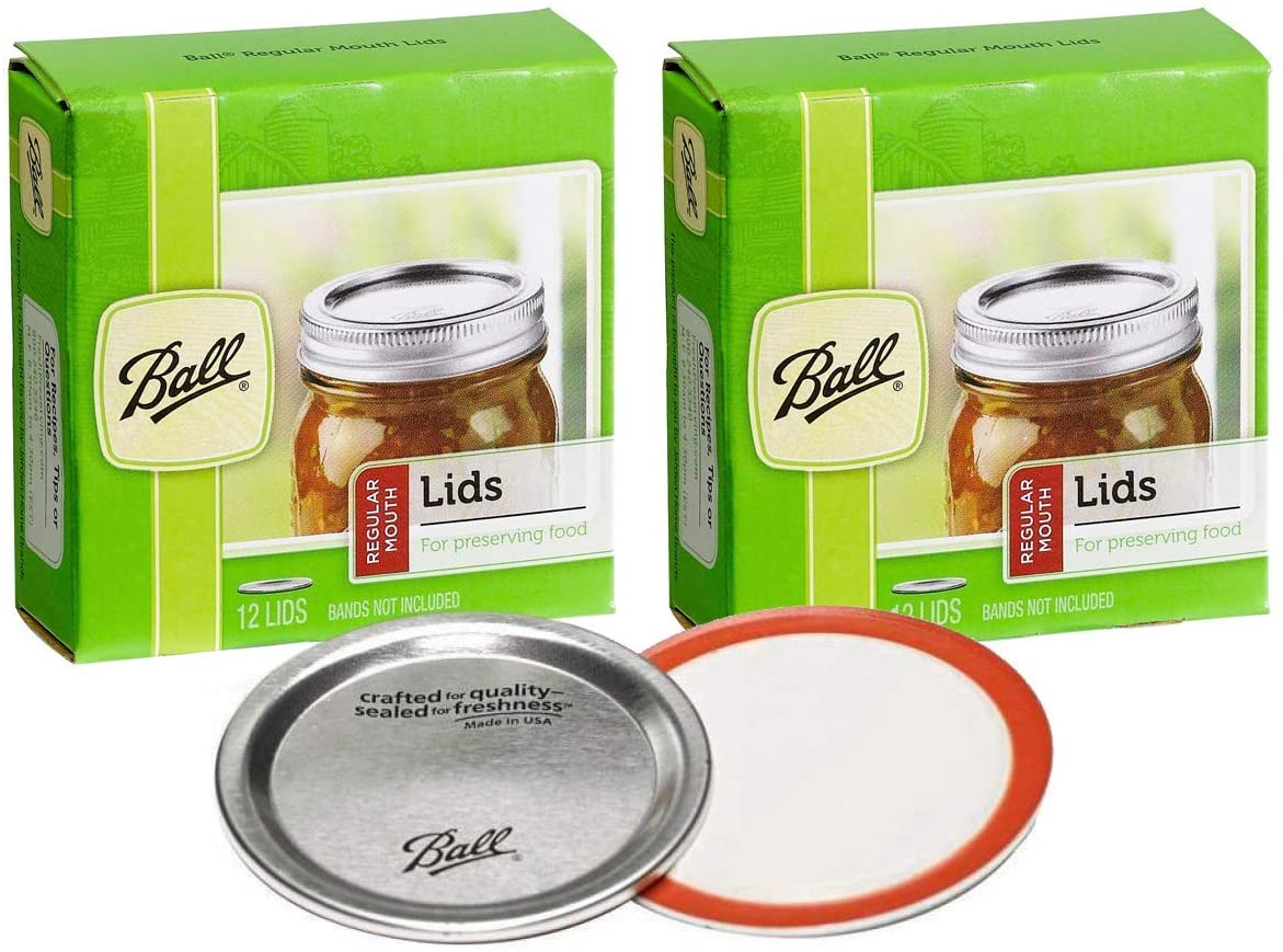 Ball - Regular Mouth Metal Canning Lids