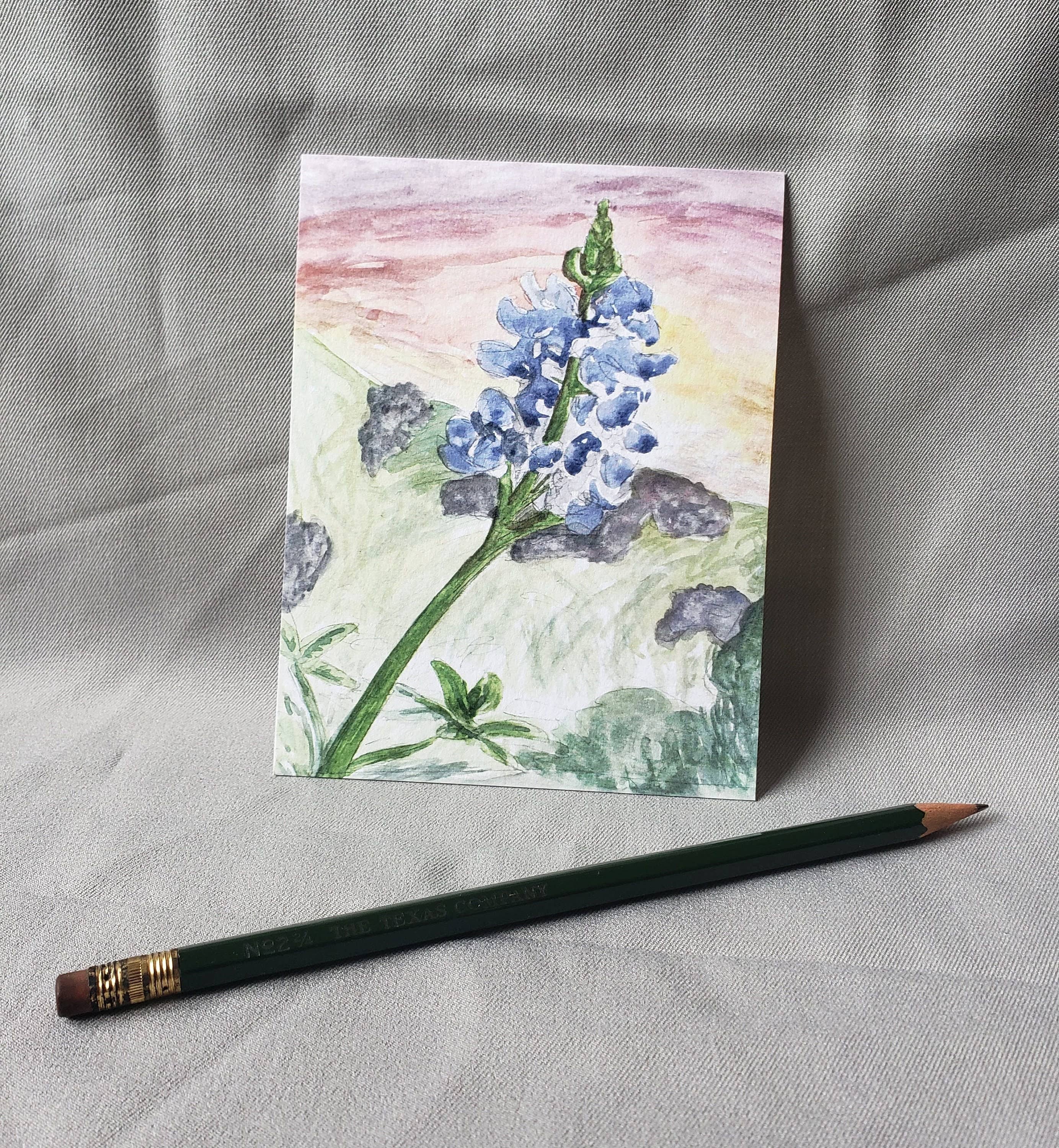 Texas Bluebonnet - State Flower Postcards