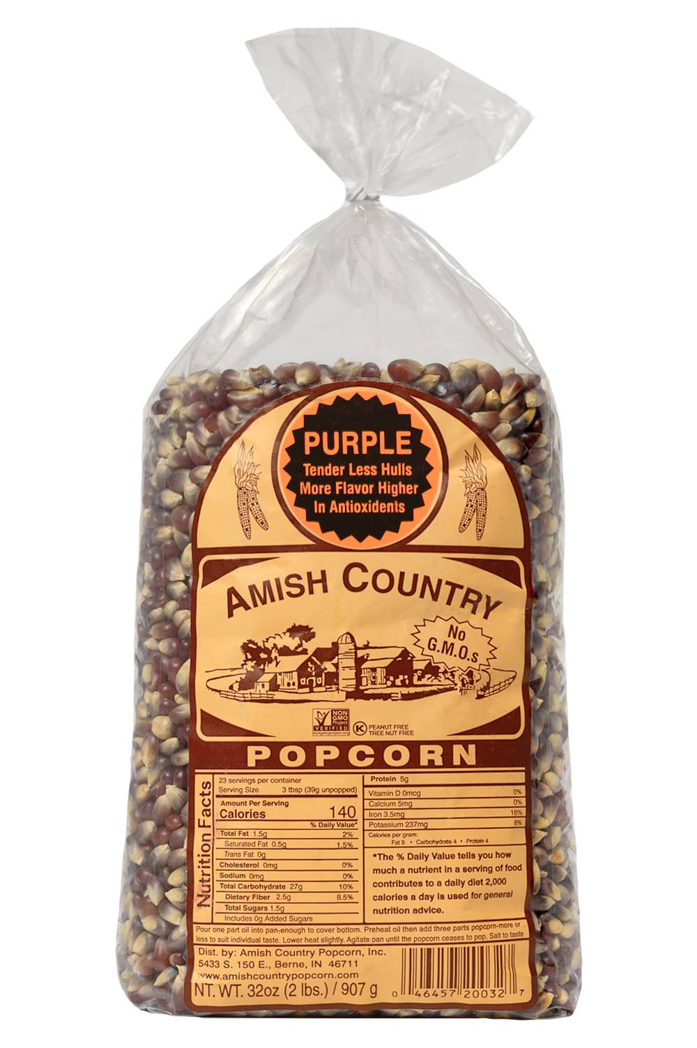 2lb Bag of Purple Popcorn