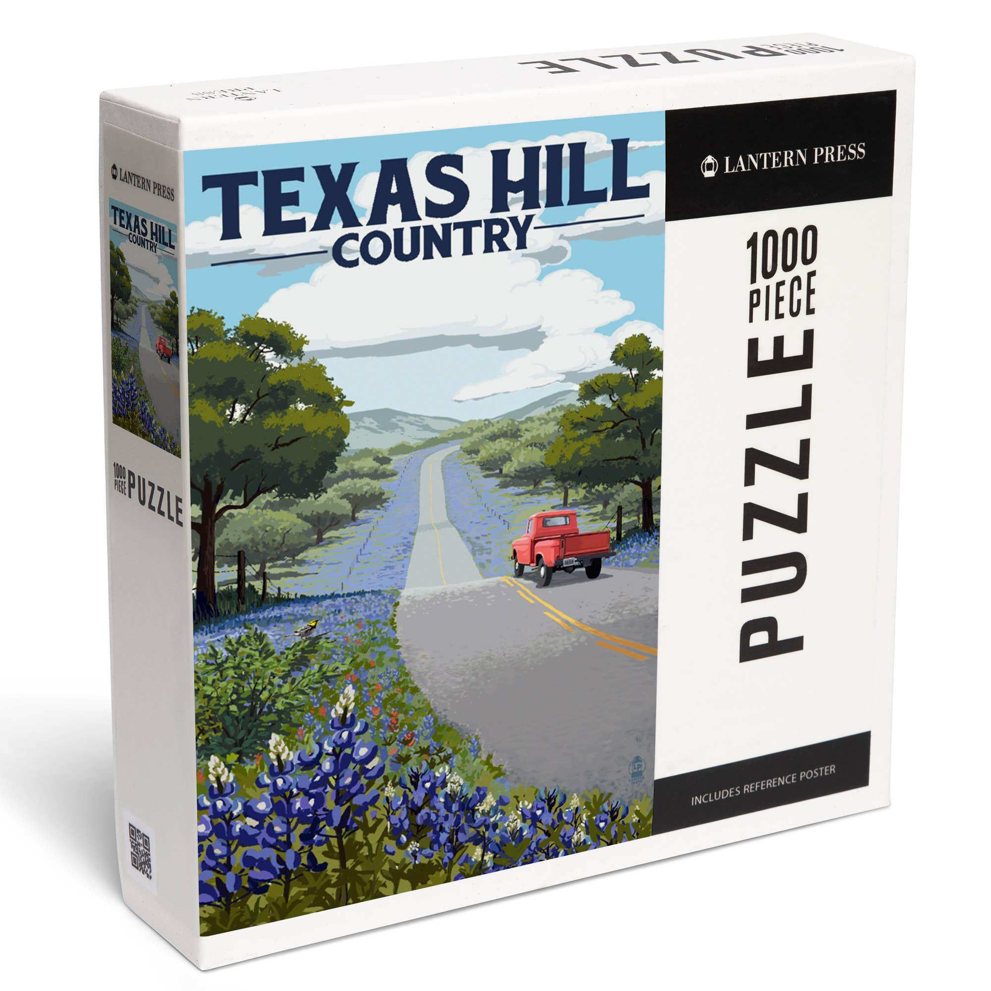 1000 PIECE PUZZLE Texas Hill Country, Texas, Bluebonnets