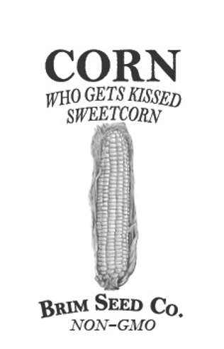 Brim Seed Co. - 25lb. Corn Who Gets Kissed (Sweet)