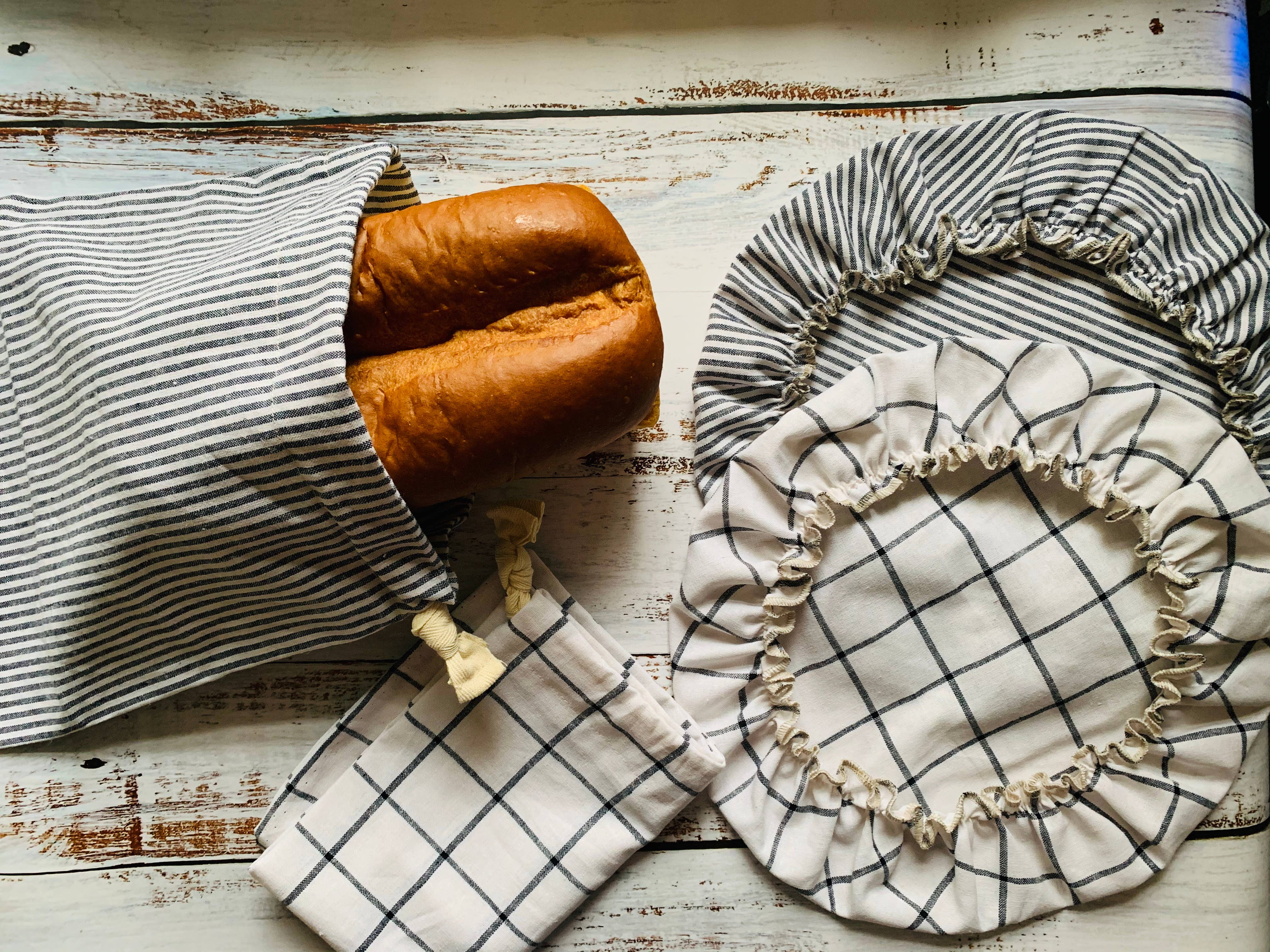 Windowpane and Stripe Bread Makers Set