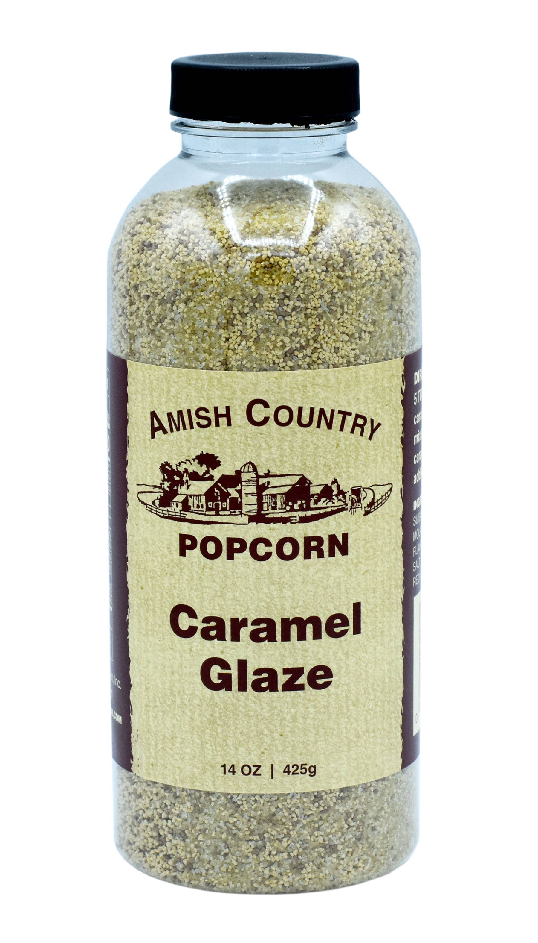 Amish Country Popcorn - 14 oz Bottle of Caramel Glaze