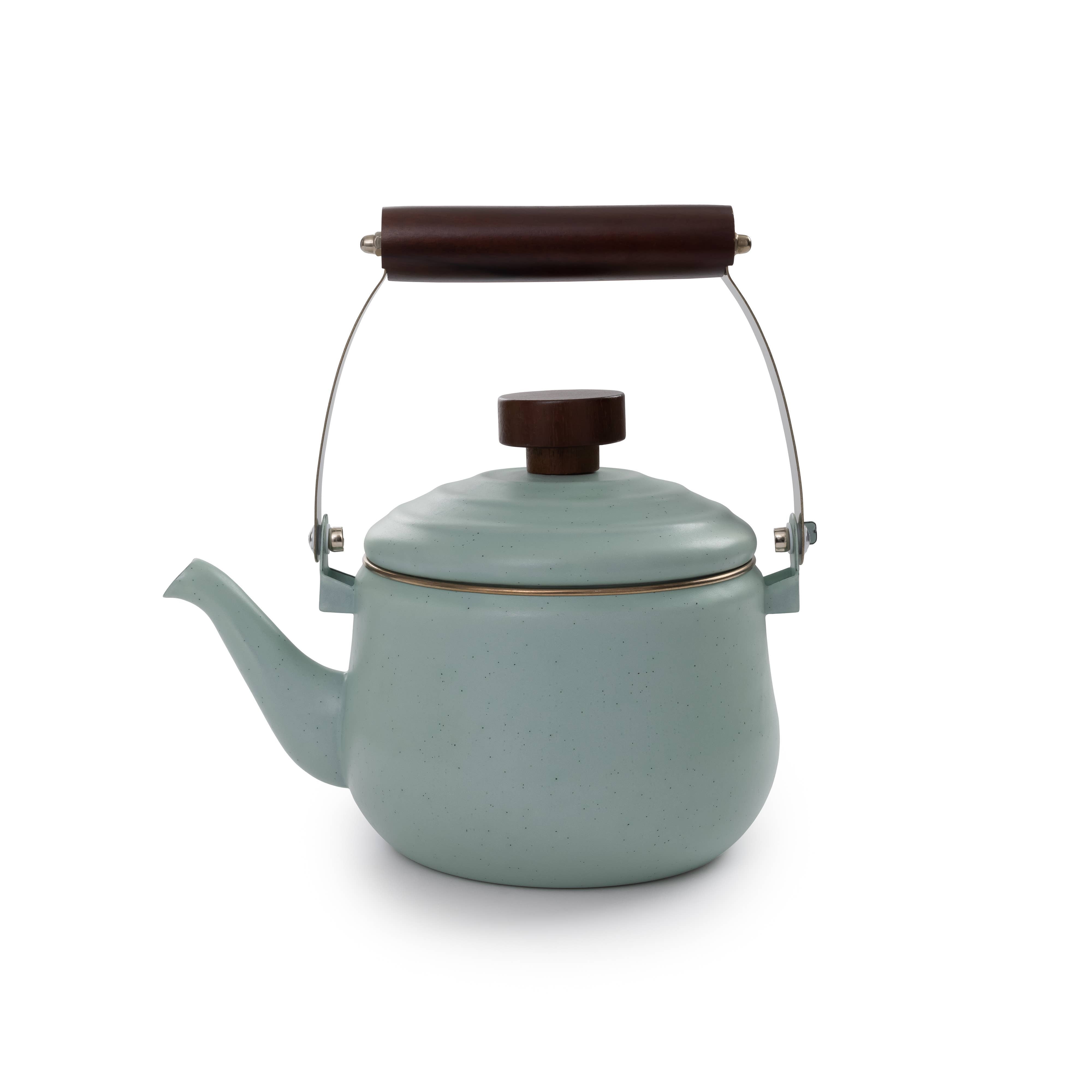 Barebones - Enamel Mint Teapot